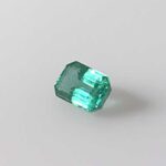 0.589ct Emerald Cut Emerald, view 2