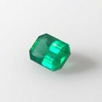 0.92ct Emerald Cut Emerald, view 2
