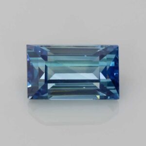 2.04ct Baguette Teal Sapphire