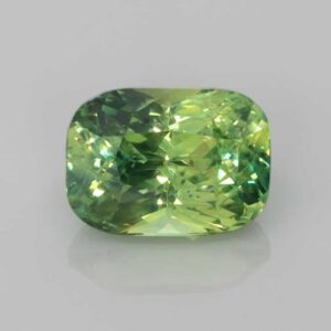 2.09ct Rectangular Cushion Green Sapphire