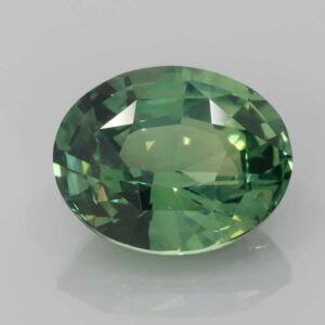 5.07ct Oval Green Sapphire
