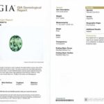 5.07ct Oval Green Sapphire, view 3