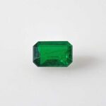 0.59ct Emerald Cut Emerald, view 1