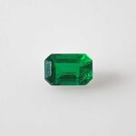 0.59ct Emerald Cut Emerald, view 3