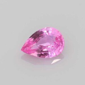 0.752ct Pear Shape Pink Sapphire