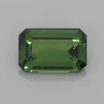 3.04ct Emerald Cut Green Sapphire, view 1