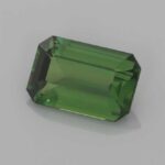 3.04ct Emerald Cut Green Sapphire, view 2