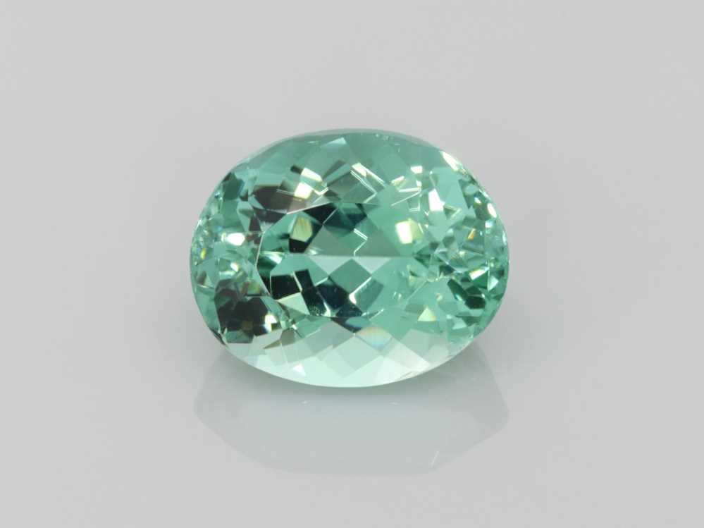 2.76ct Oval Mint Tourmaline