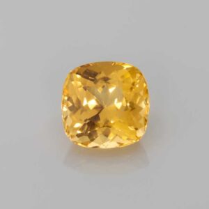 2.87ct Square (Antique) Cushion Yellow Topaz