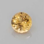 1.12ct Round Yellow Topaz, view 1
