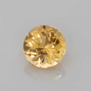 1.12ct Round Yellow Topaz