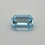 3.56ct Emerald Cut Aquamarine, view 1