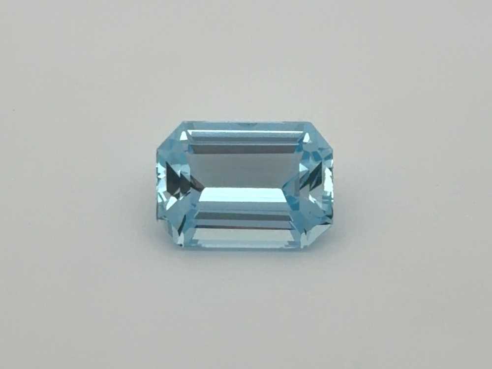 3.56ct Emerald Cut Aquamarine