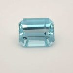 12.77ct Emerald Cut Aquamarine, view 1