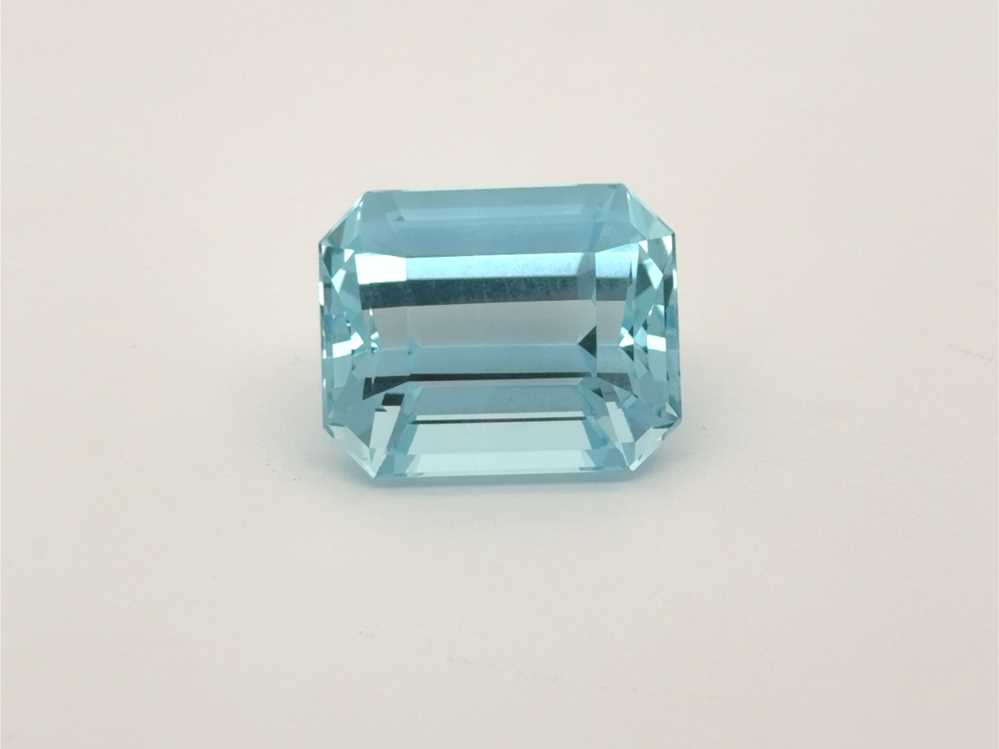 12.77ct Emerald Cut Aquamarine