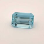 21.44ct Emerald Cut Aquamarine, view 1