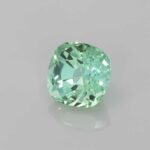 2.44ct Square (Antique) Cushion Mint Tourmaline, view 2