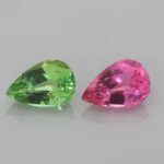 3.09ct Pear Shape Green Tourmaline, view 1