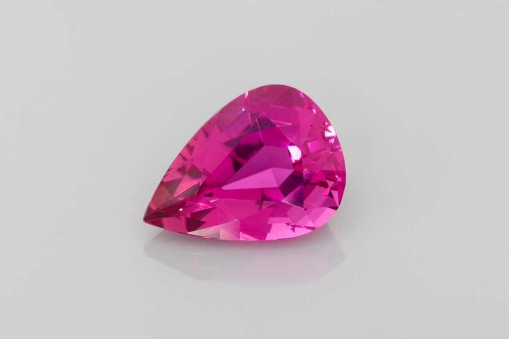 5.75ct Pear Shape Rubylite