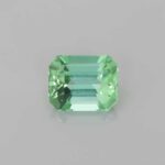 2.41ct Emerald Cut Mint Tourmaline, view 1