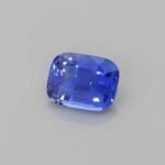 1.41ct Rectangular Cushion Blue Sapphire, view 2