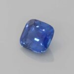 1.57ct Square (Antique) Cushion Blue Sapphire, view 2