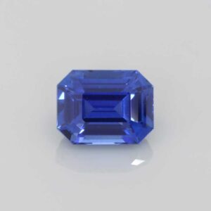 1.45ct Emerald Cut Blue Sapphire