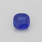 3.29ct Square (Antique) Cushion Blue Sapphire, view 1