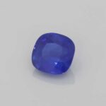 3.29ct Square (Antique) Cushion Blue Sapphire, view 2