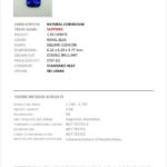 1.83ct Square (Antique) Cushion Blue Sapphire, view 3