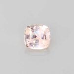 0.63ct Square (Antique) Cushion Peach Sapphire, view 1