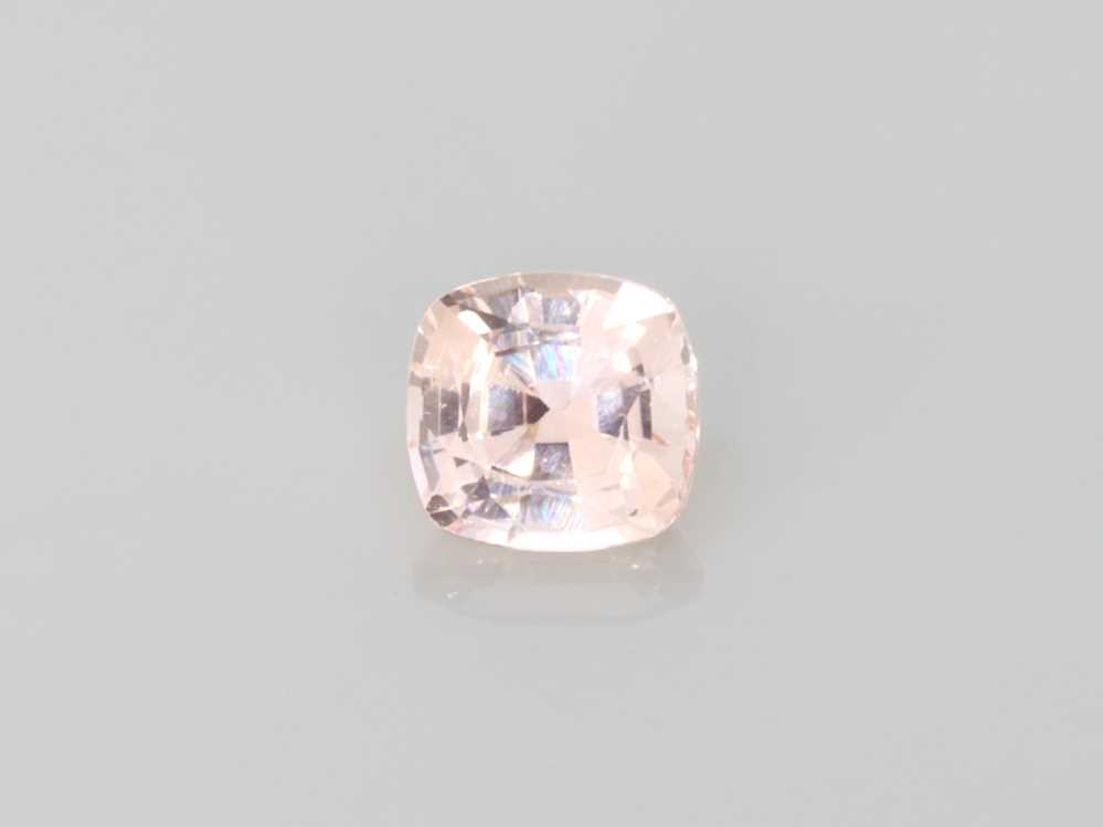0.63ct Square (Antique) Cushion Peach Sapphire