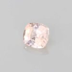 0.63ct Square (Antique) Cushion Peach Sapphire, view 2