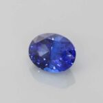 1.62ct Oval Blue Sapphire, view 2