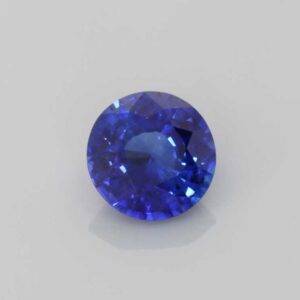 1.1ct Round Blue Sapphire