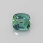 1.54ct Square (Antique) Cushion Teal Sapphire, view 1