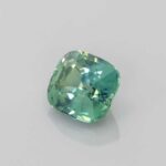 1.54ct Square (Antique) Cushion Teal Sapphire, view 2