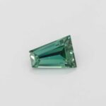 1.07ct Baguette Teal Sapphire, view 1