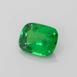 4.01ct Rectangular Cushion Tsavorite, view 2
