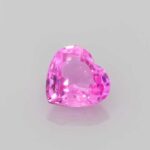 1.1ct Heart Pink Sapphire, view 1