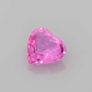 0.73ct Heart Pink Sapphire