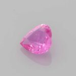 0.73ct Heart Pink Sapphire, view 2