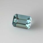 7.34ct Emerald Cut Aquamarine, view 2