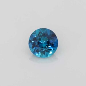 0.68ct Round Indicolite Blue Tourmaline