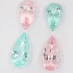 4.17ct Pear Shape Green Beryl, view 3
