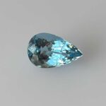 3.23ct Pear Shape Aquamarine, view 1