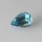 3.86ct Pear Shape Aquamarine, view 1