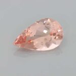 4.86ct Pear Shape Peach Morganite, view 1