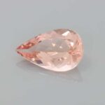 4.86ct Pear Shape Peach Morganite, view 2