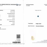 0.68ct Round Indicolite Blue Tourmaline, view 3